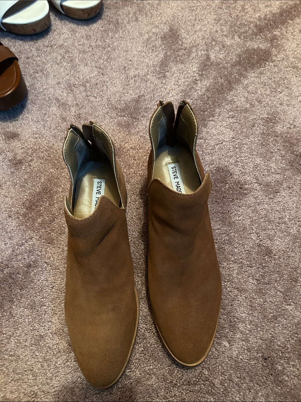 Steve Madden Brown Suede Chukka Ankle Boots